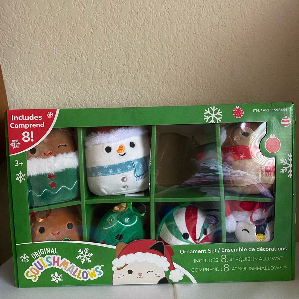 7 Pack Squishmallow Ornament Box (Read Description)